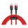 Kabel Baseus Kabel USB-C - USB-C PD QC 60W 3A 480Mb/s 1m czerwony